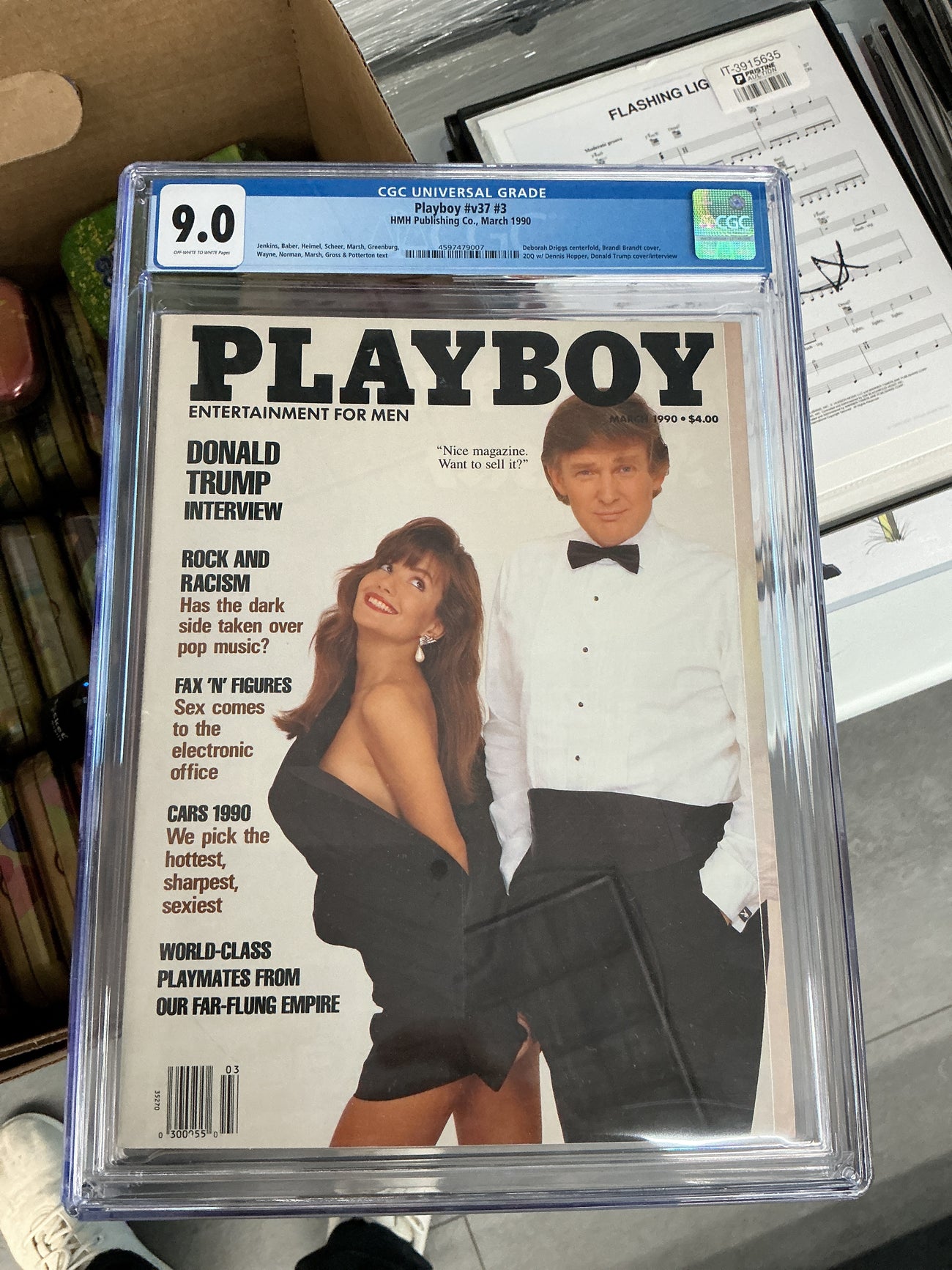 Playboy CGC 9.0 TRUMP