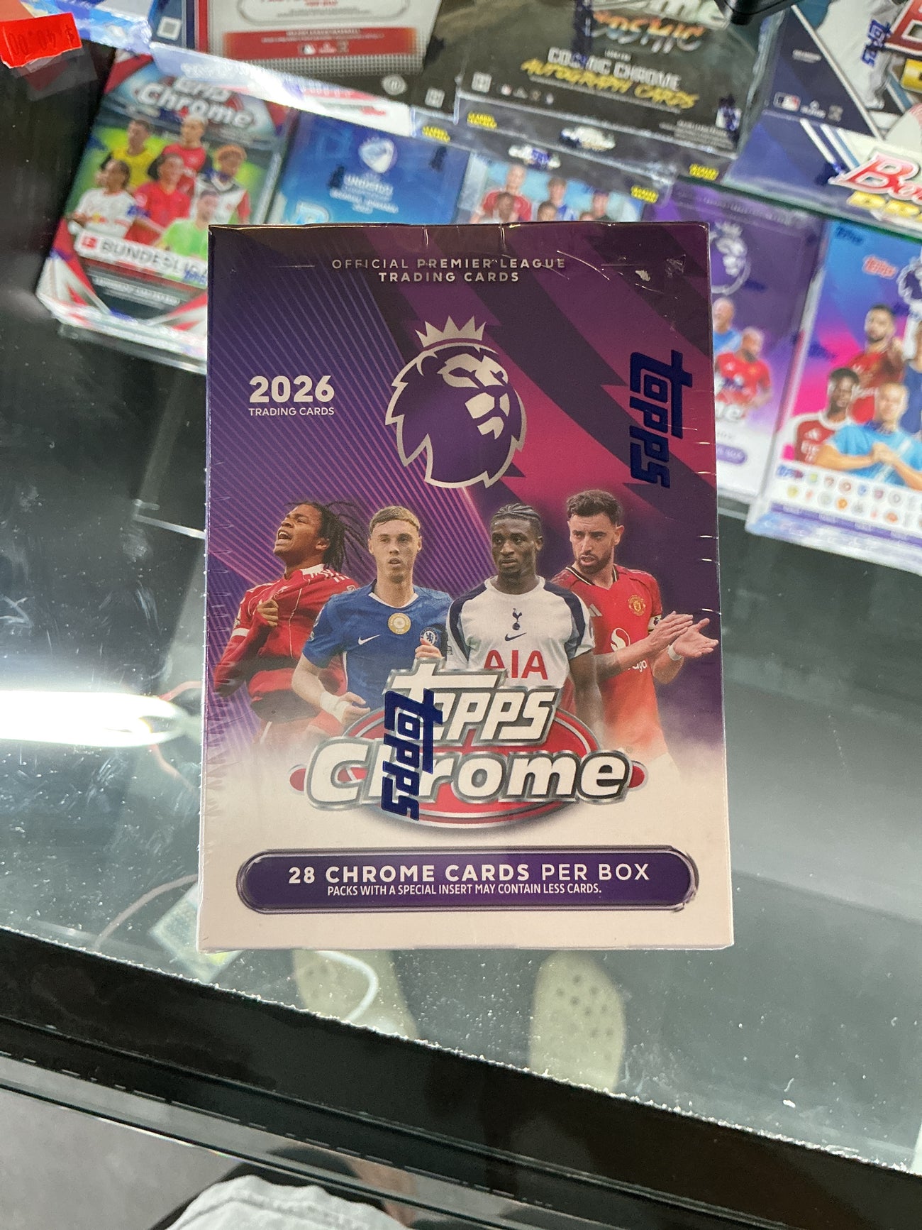 2026 Topps chrome Premier league blaster box