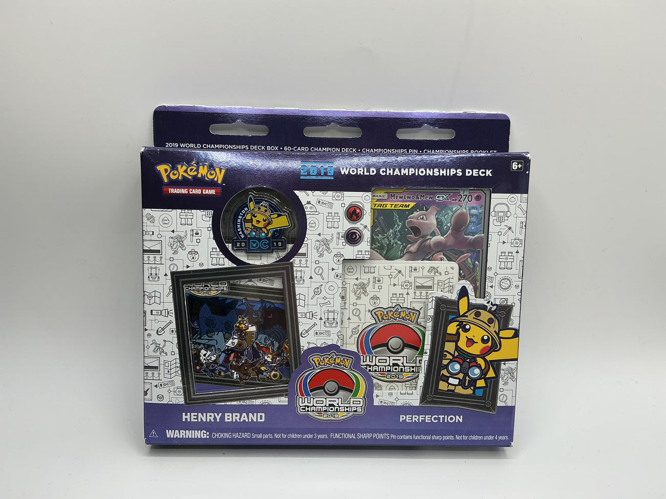 Pokémon TCG 2019 world championships deck 4 box set