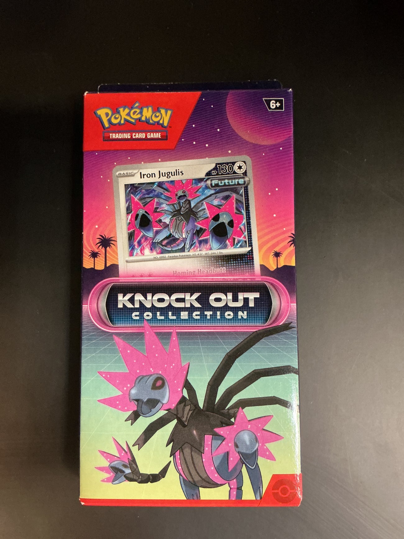 Pokémon knockout collection box iron jugulis