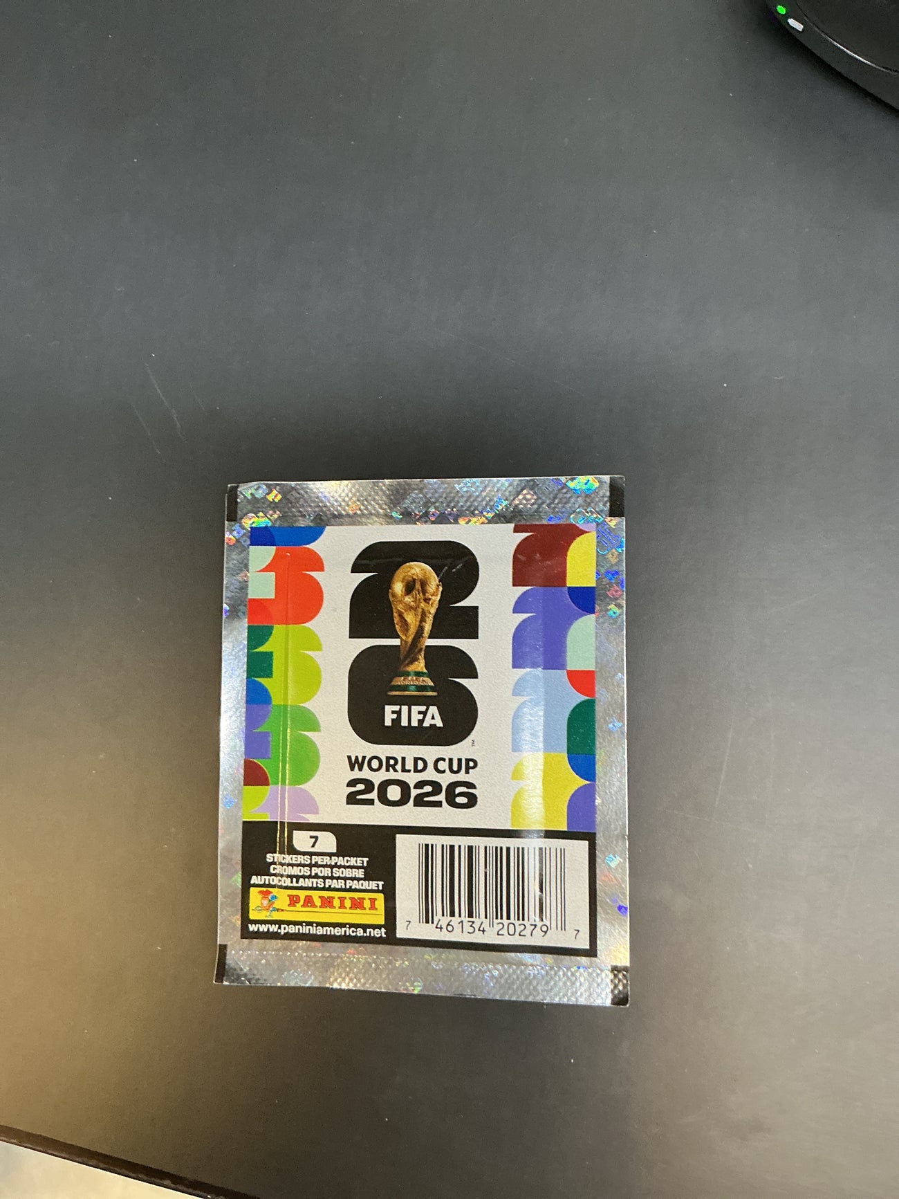 Panini sticker pack World Cup