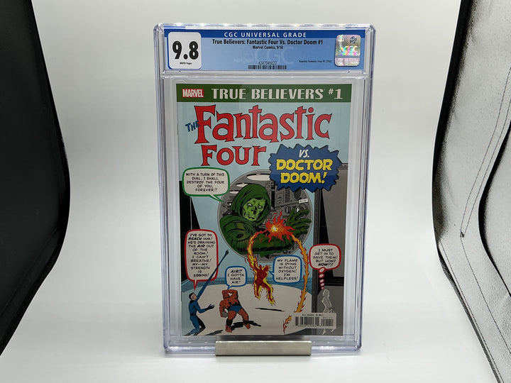 CGC 9.8 MINT~ 1962 FANTASTIC FOUR # 5 1ST DR DOOM True Believers Reprint 2018