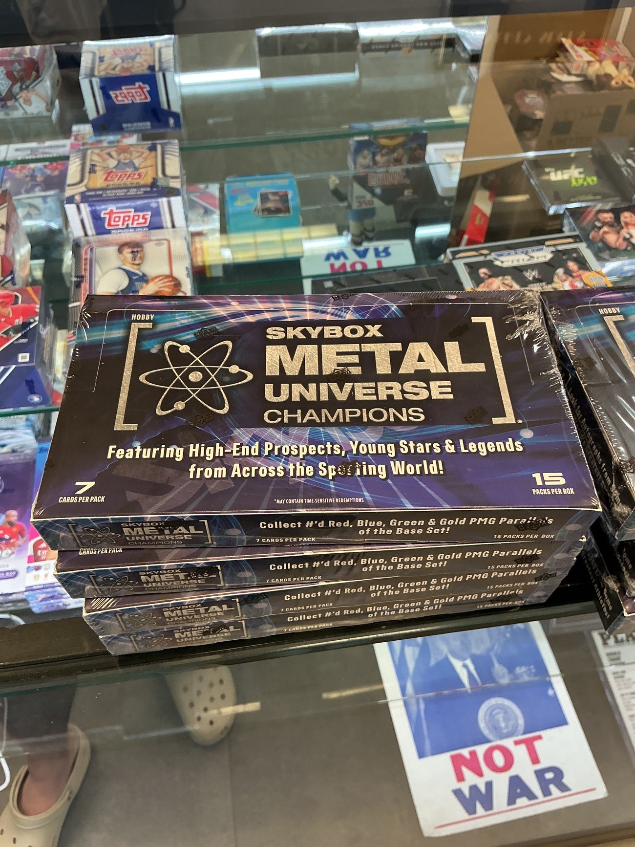 2023 skybox metal universe, champions hobby box