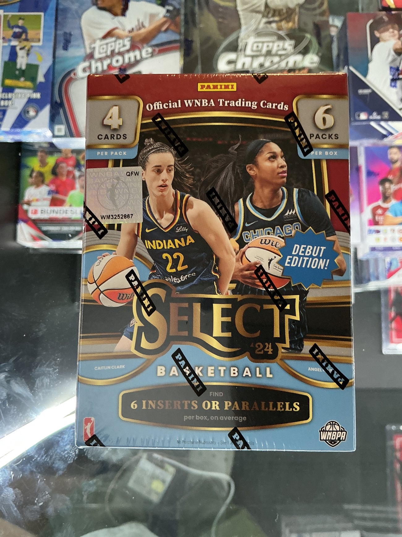 2024 Panini select WNBA blaster box Caitlin Clark