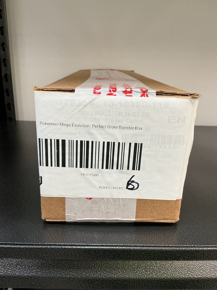 Perfect order booster box case