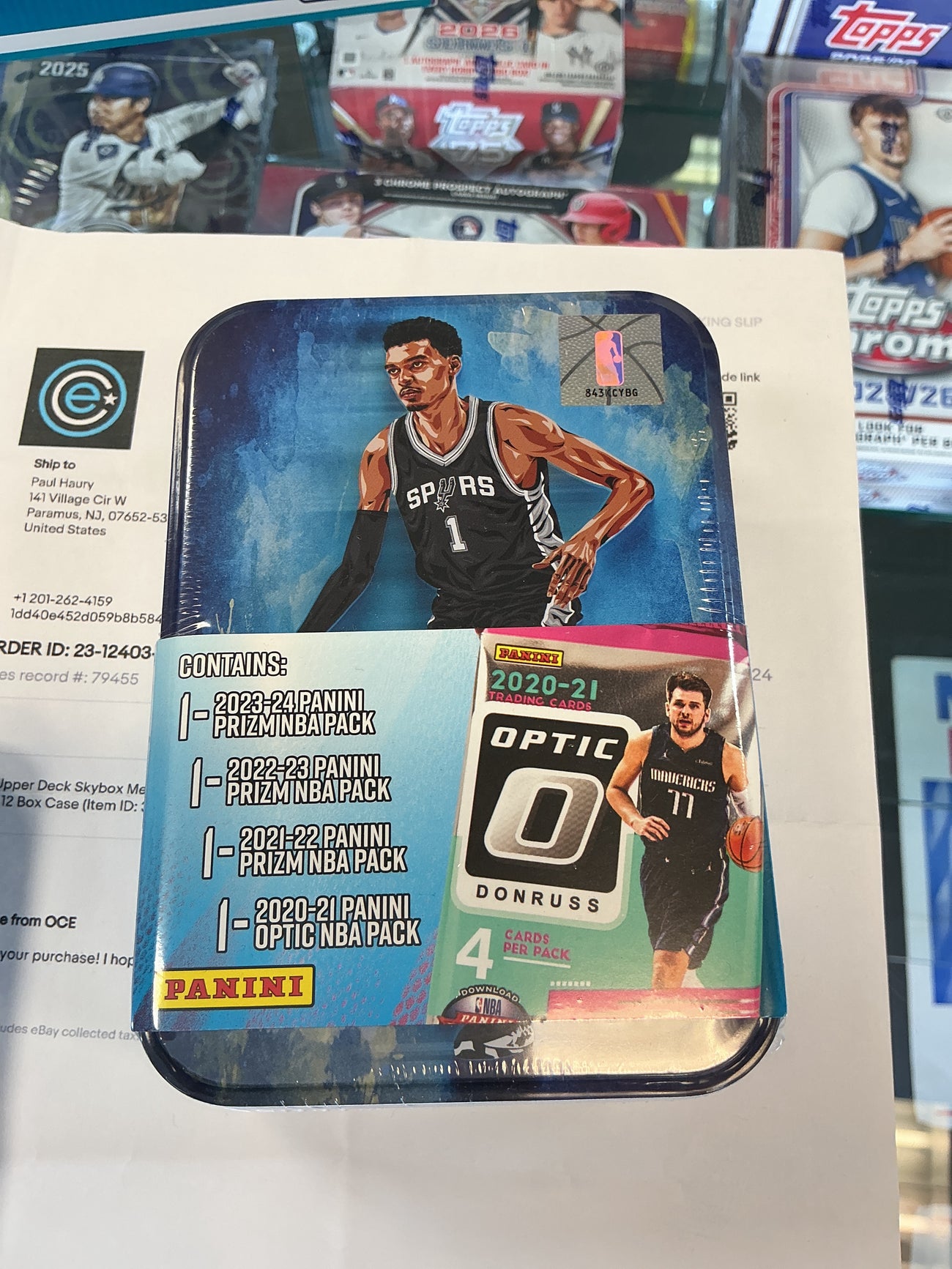 Victor Wembanyama, Donruss, NBA TIN