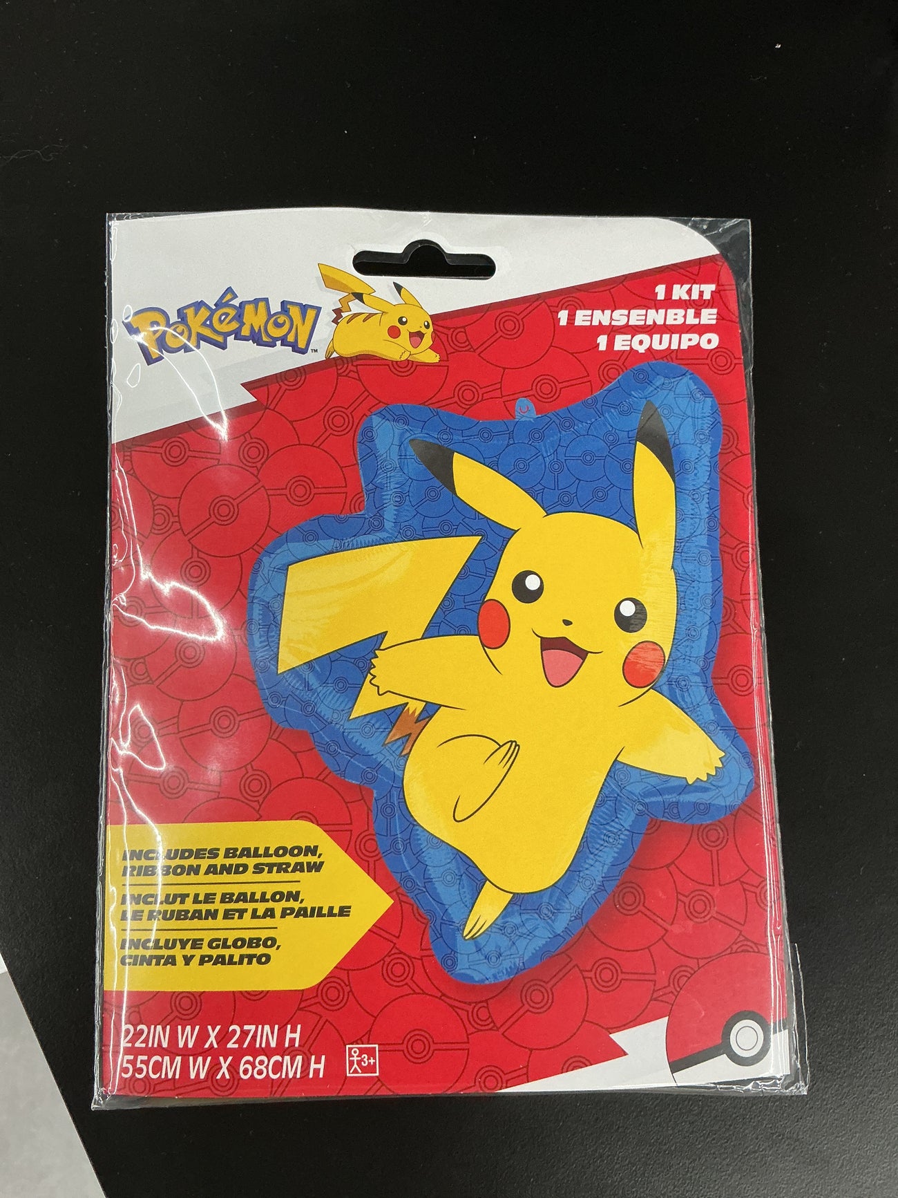Pokémon pikachu balloon kit