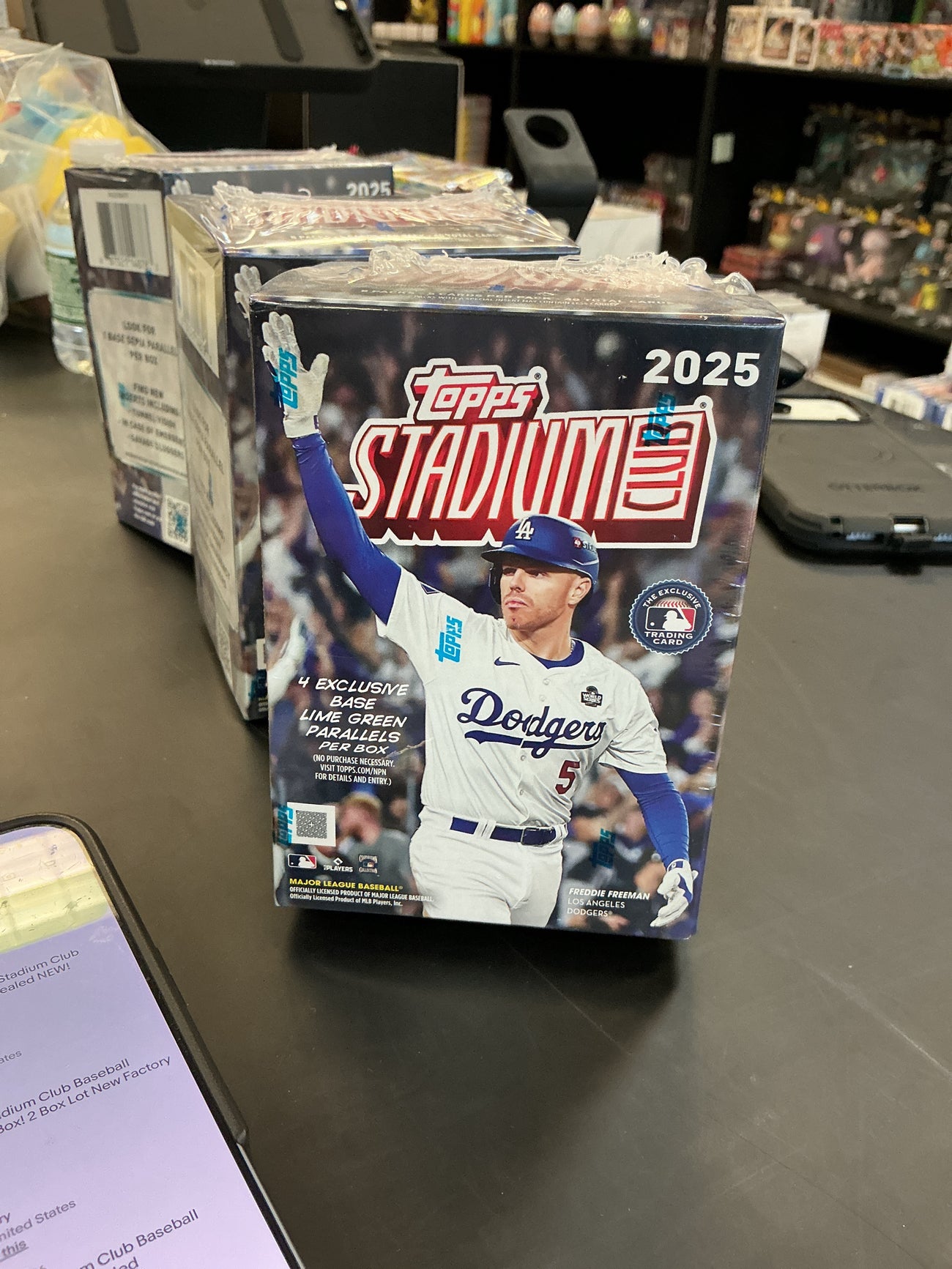 2025 Topps stadium club blaster box