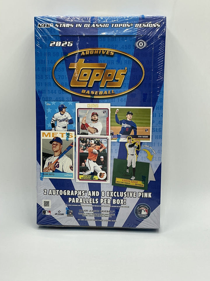 2025 Topps archives baseball hobby
