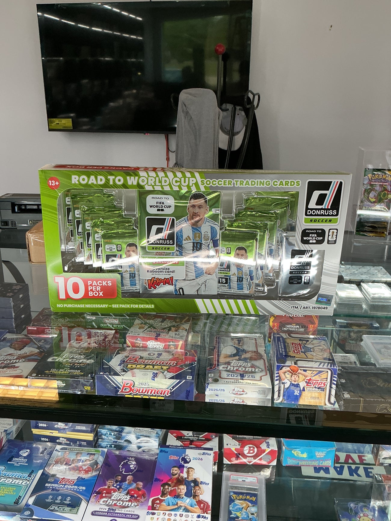 Roads, World Cup Donruss mega box Costco