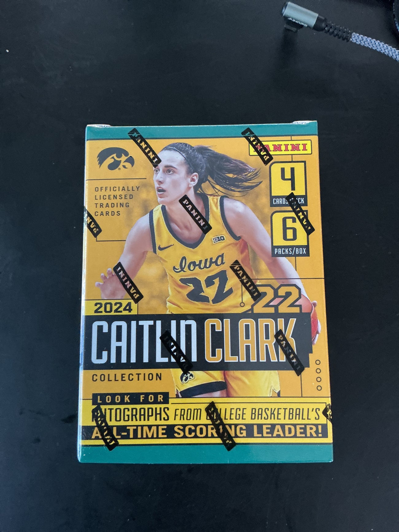 Caitlin Clark collection, 2024 green label blaster box