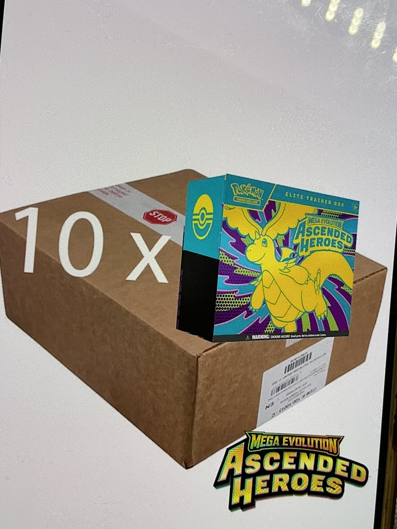 Mega Evolution Ascended Heros case