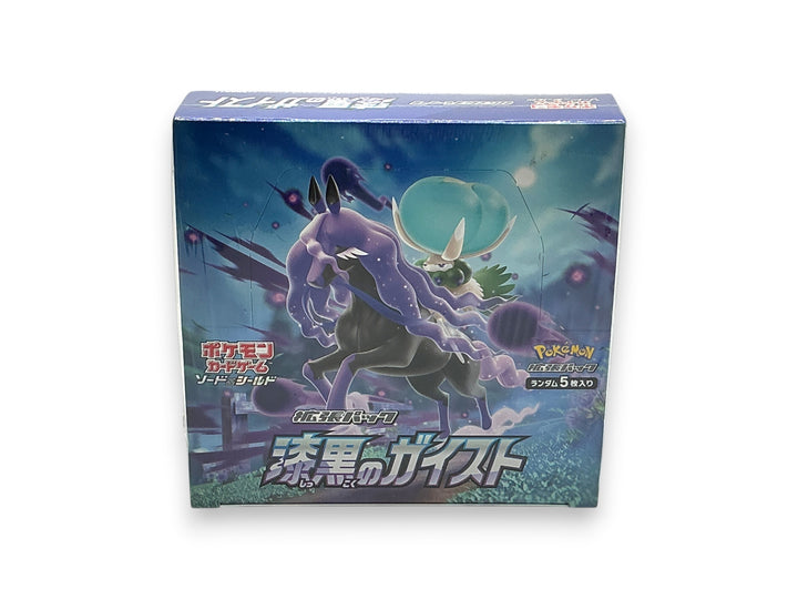 Pokémon TCG: Jet Black Geist Sword & Shield Expansion Pack Box s6K