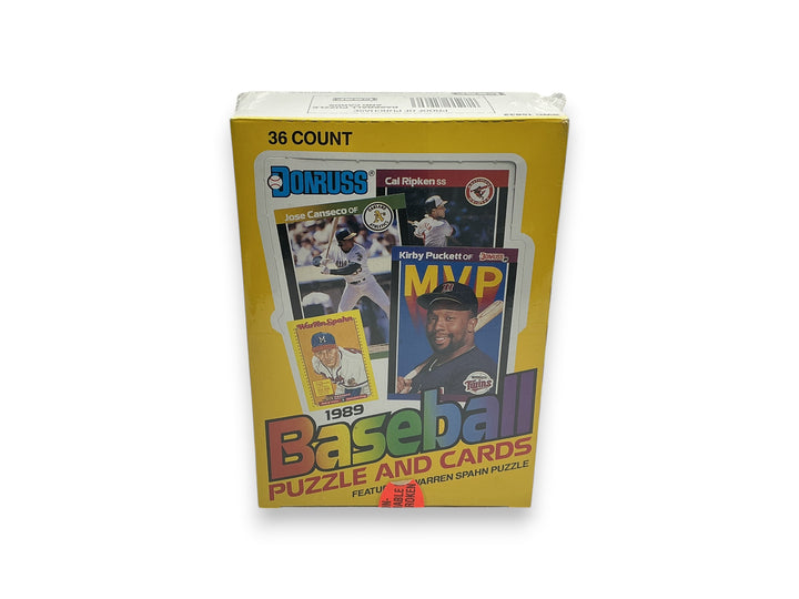 1989 Donruss Baseball Card Wax Box - 36 Packs - NEW / Sealed