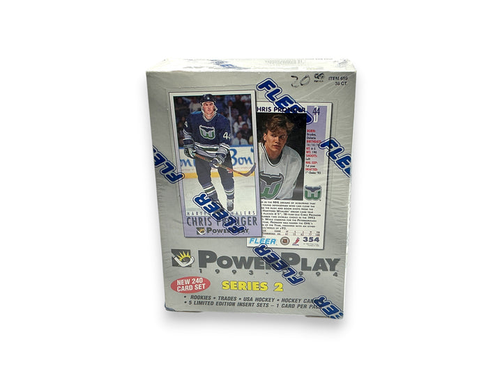 1993-94 Fleer Power Play Hockey Series 2 Factory Sealed Box