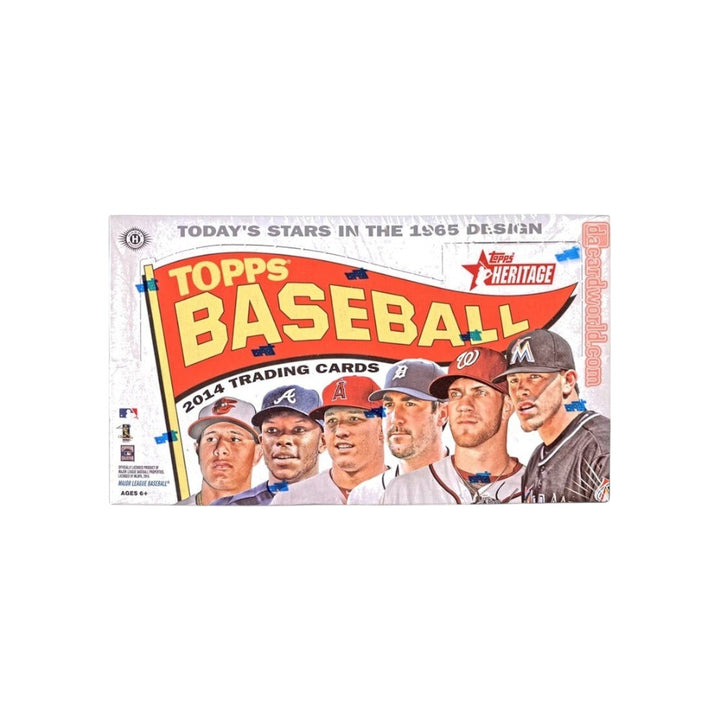 2014 Topps Heritage Baseball Hobby Box