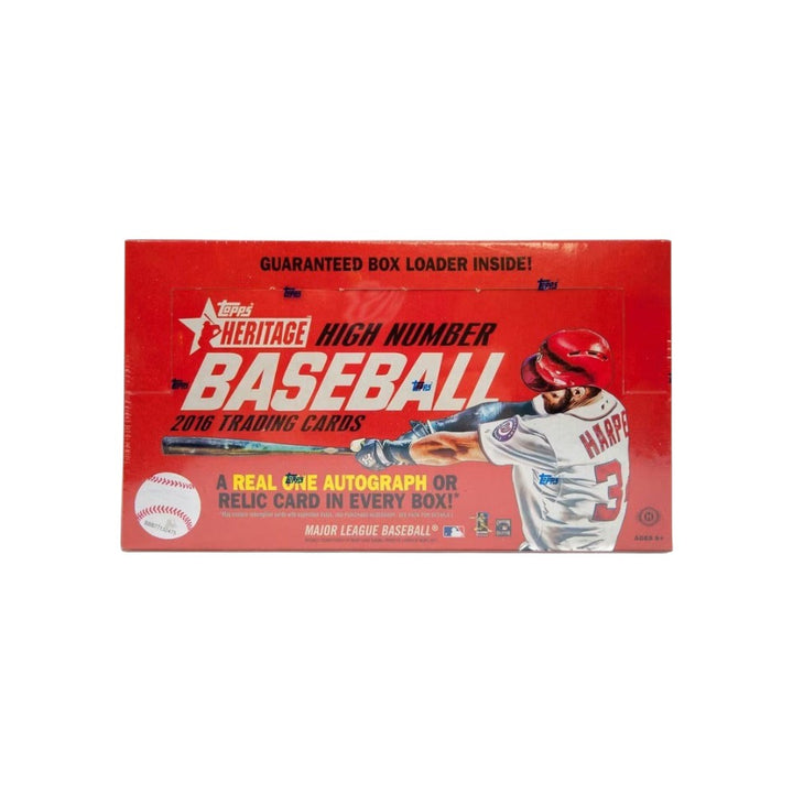 2016 Topps Heritage High Number Baseball Hobby Box