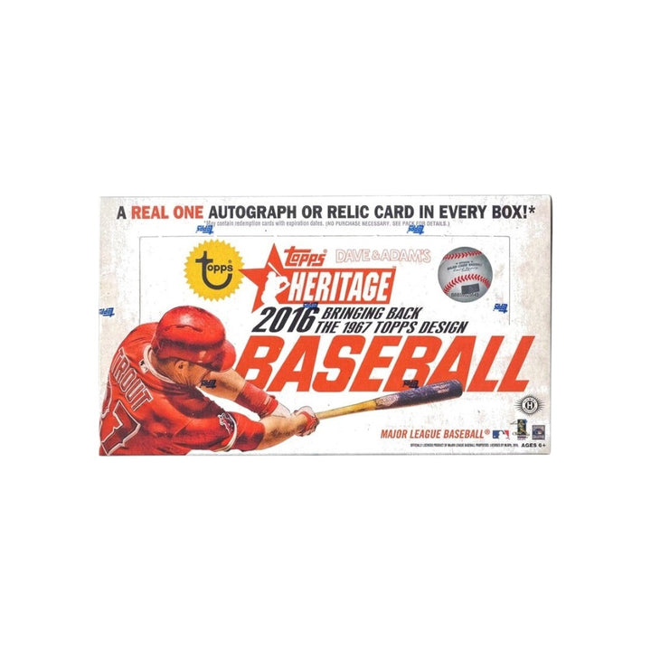 2016 Topps Heritage Baseball Hobby Box