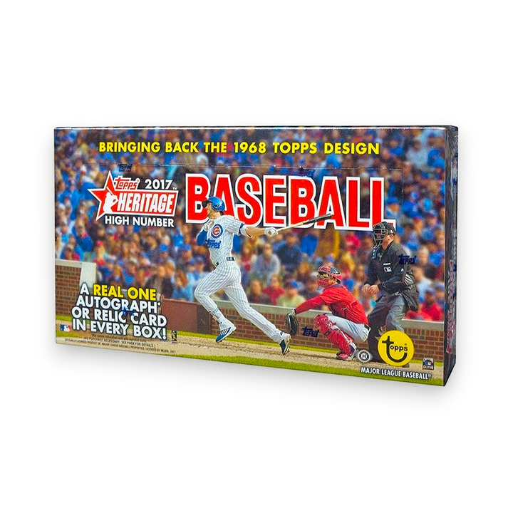 2017 Topps Heritage High Number Baseball Hobby Box