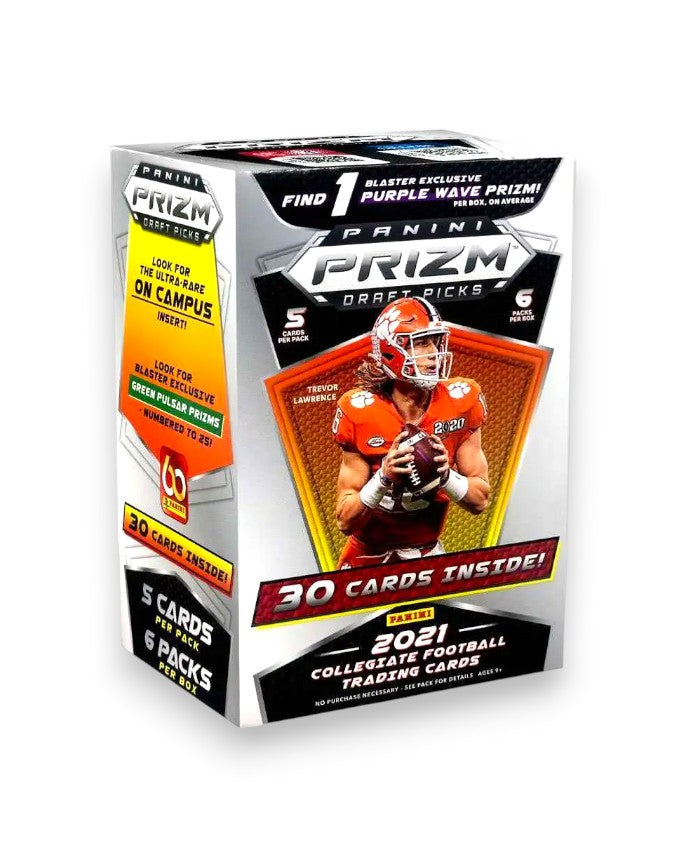 2021 Panini Prizm Draft Picks Collegiate Football Blaster Box
