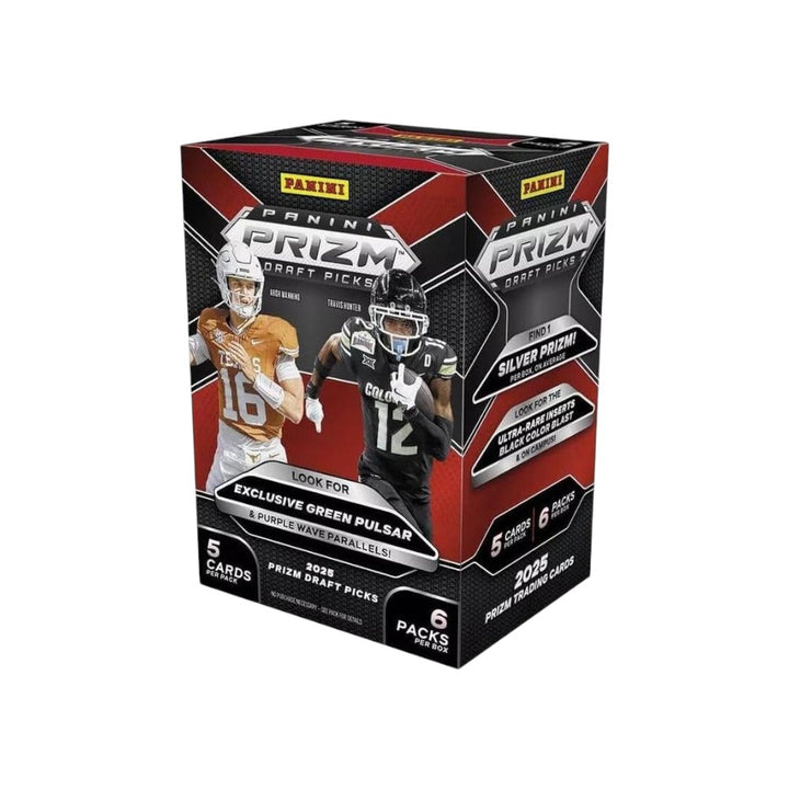 2025 Panini Prizm Draft Picks Collegiate Football Blaster Box