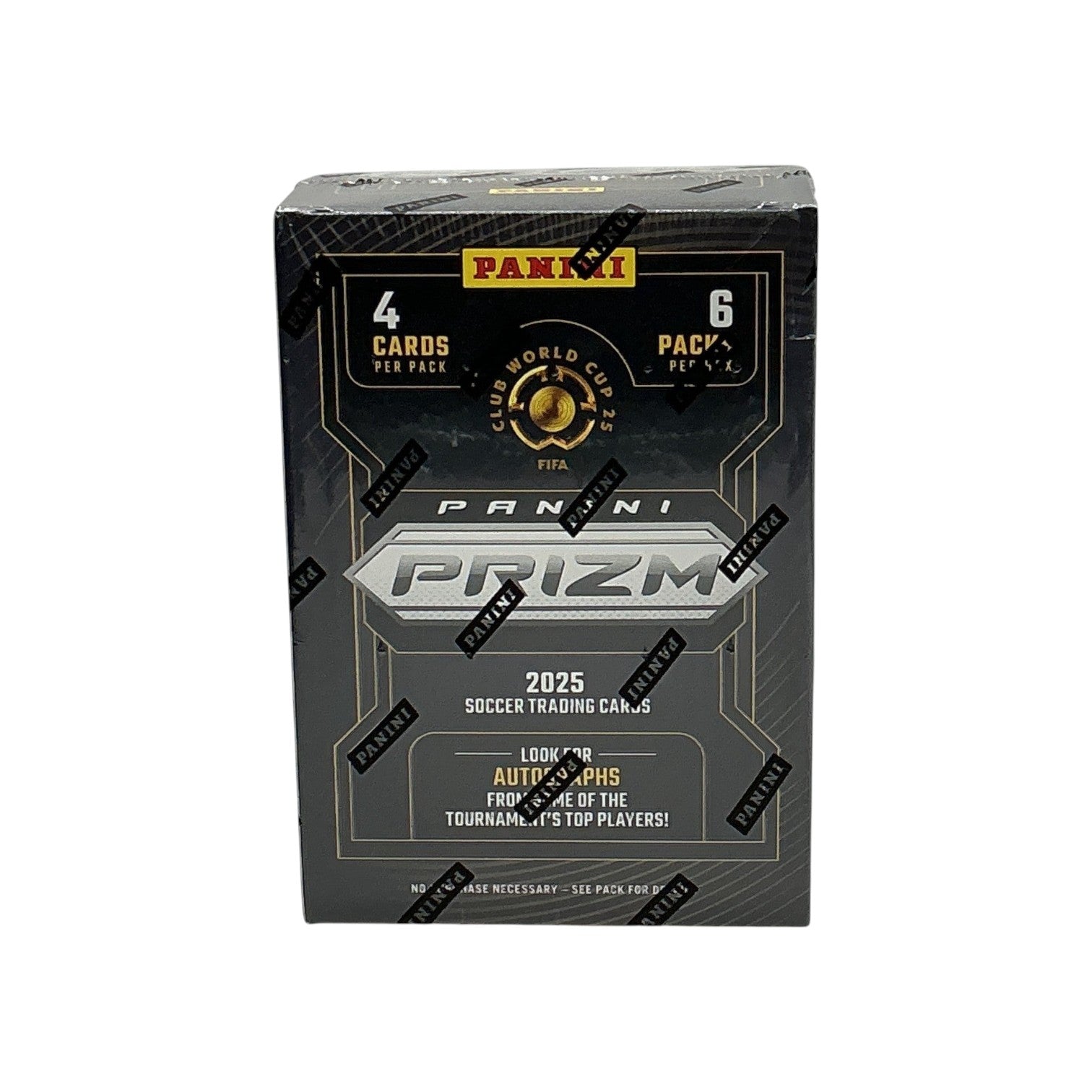 Lowkey Stock 2025 Panini Prizm FIFA Club World Cup soccer trading card blaster box in factory sealed packaging