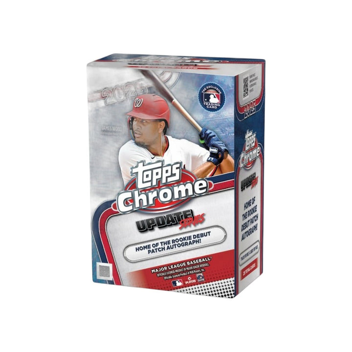 2025 Topps Chrome Update Series Baseball Blaster Box