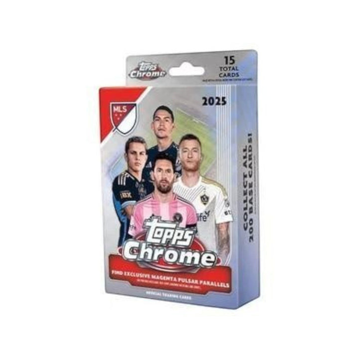 2025 Topps Chrome MLS Soccer Hanger Box