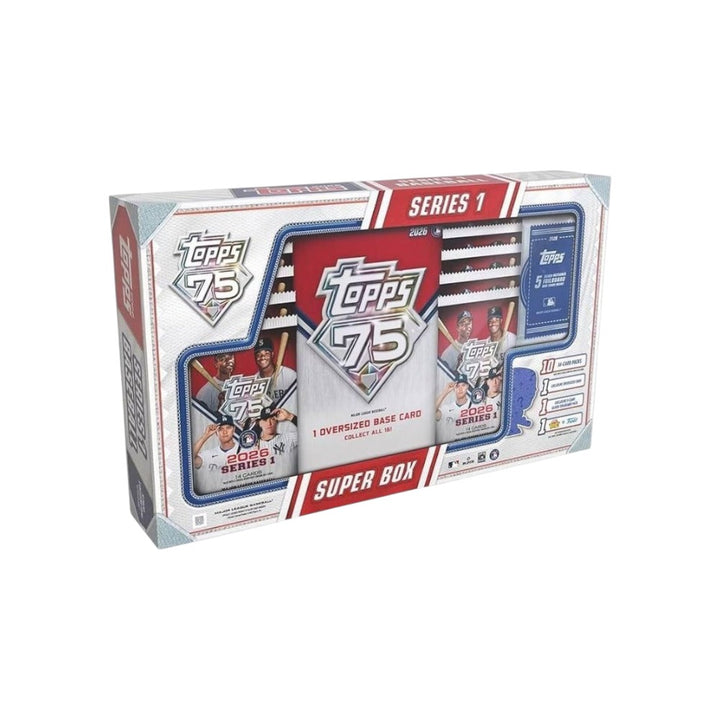 2026 Topps Baseball Series 1 Super Box Bundle
