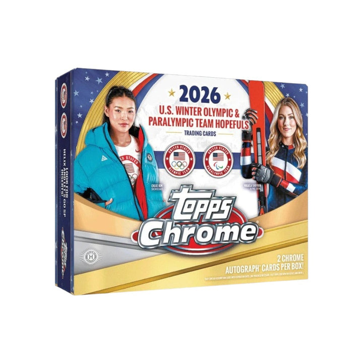 2026 Topps Chrome U.S. Winter Olympics & Paralympic Team Hopefuls Hobby Box