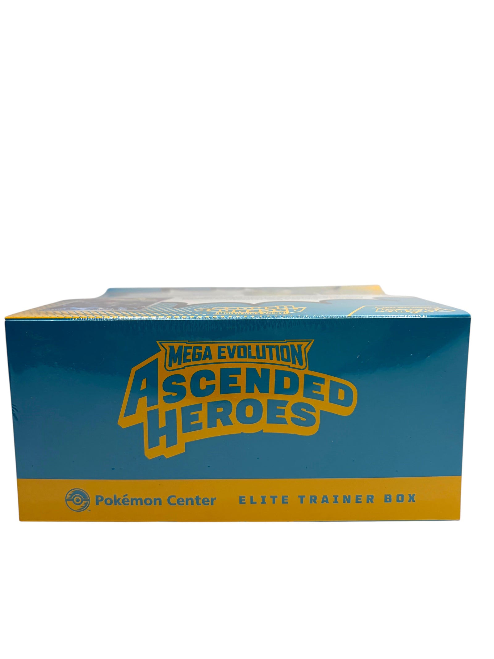 Lowkey Stock Pokemon Center Exclusive Mega Evolution Ascended Heroes Elite Trainer Box with factory seal