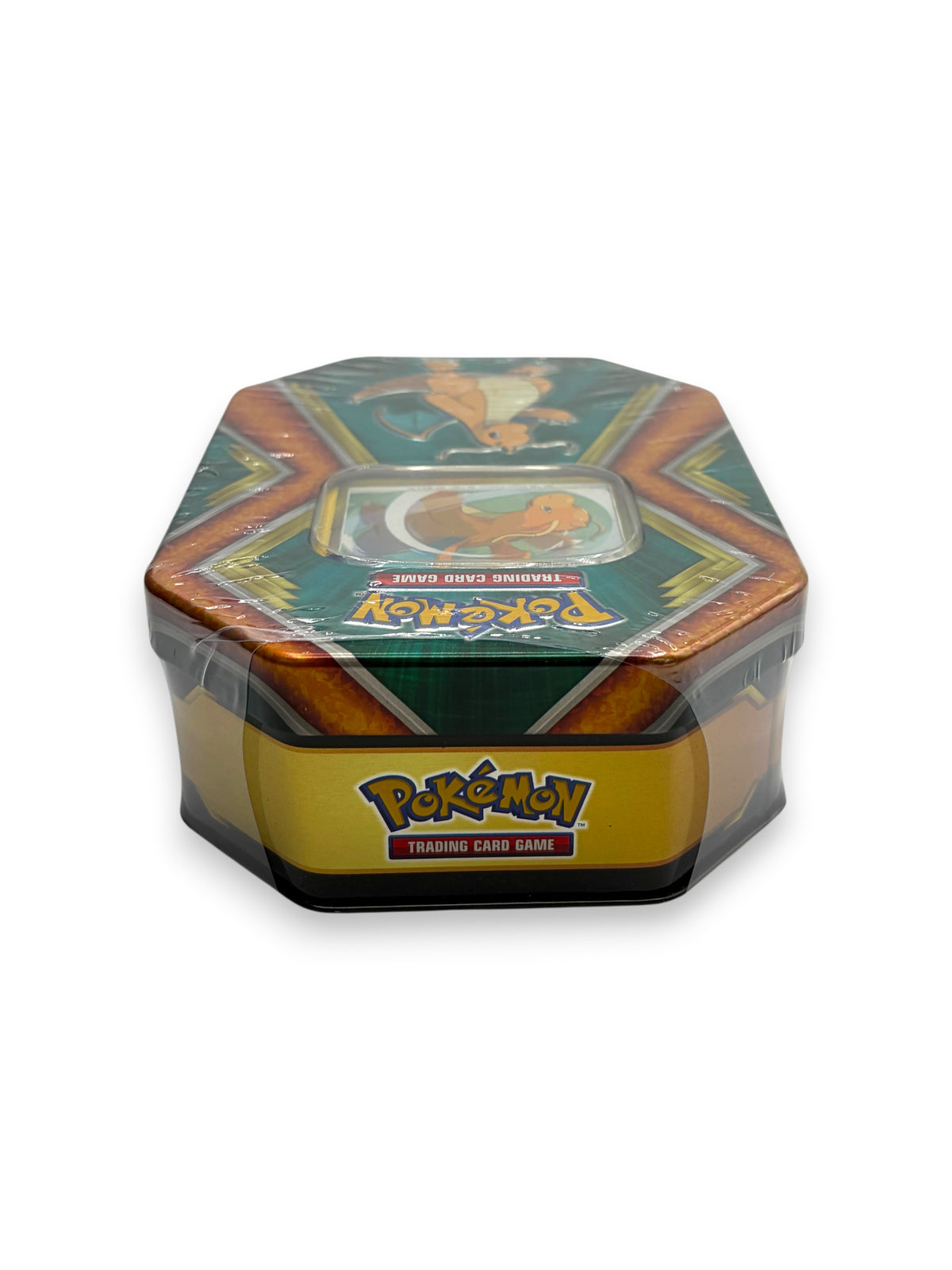 Lowkey Stock sealed 2019 Pokemon TCG Dragonite Dragons tin featuring Dragonite artwork and promo card window