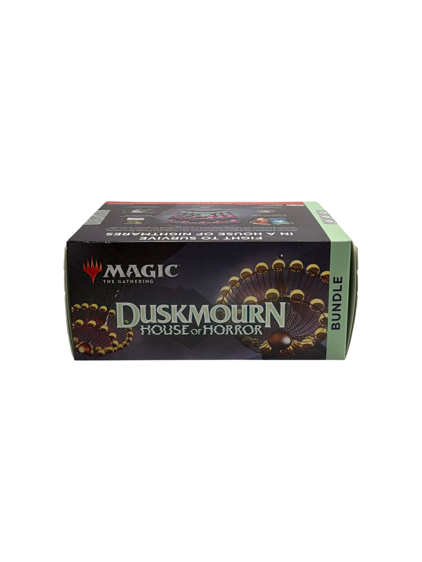 Lowkey Stock Magic The Gathering Duskmourn House of Horror sealed bundle box with dark horror-themed artwork