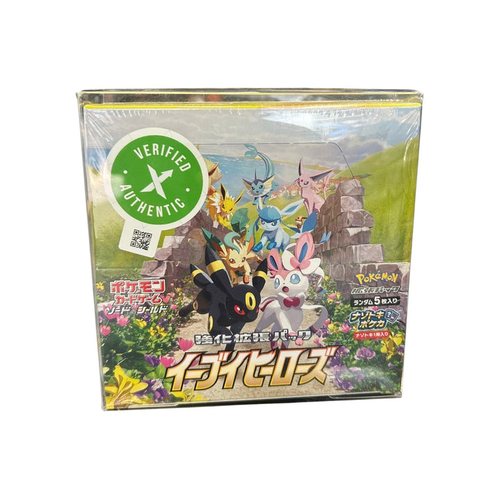 Pokémon Card Game Sword & Shield - Eevee Heroes Expansion Pack Booster Box (Japanese)