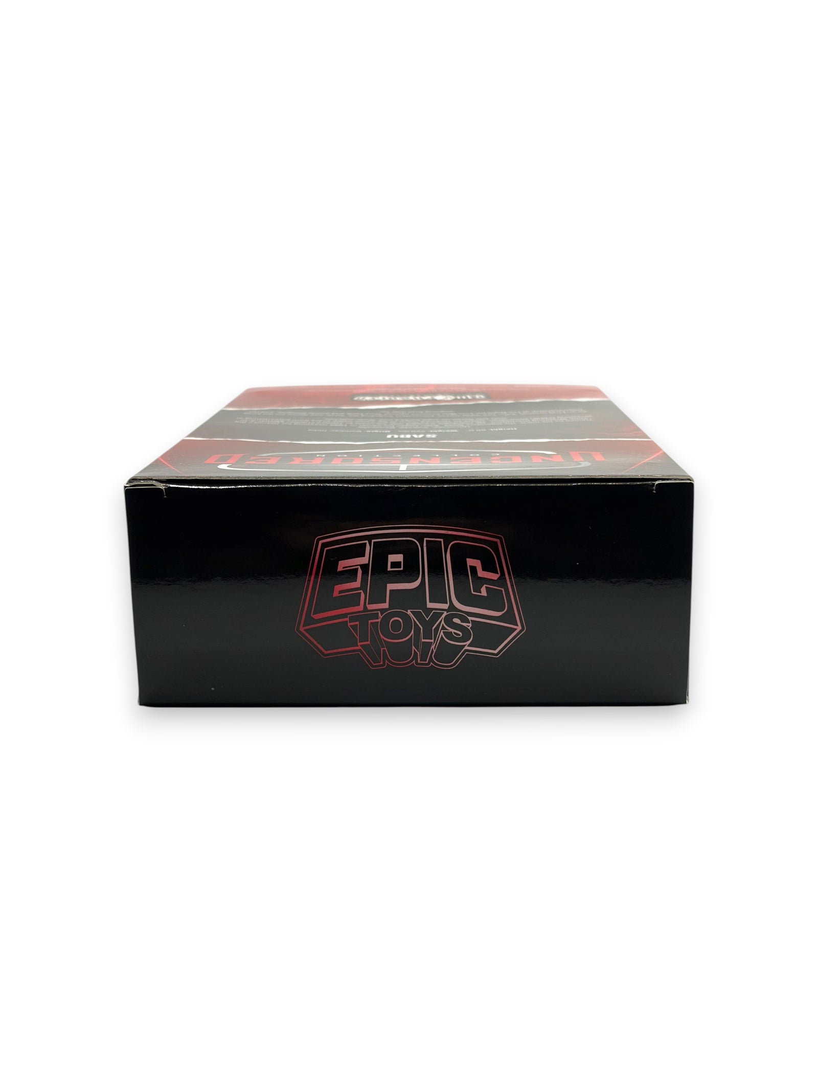 Lowkey Stock Epic Chella Toys Uncensored Sabu action figure packaging box with red and black branding