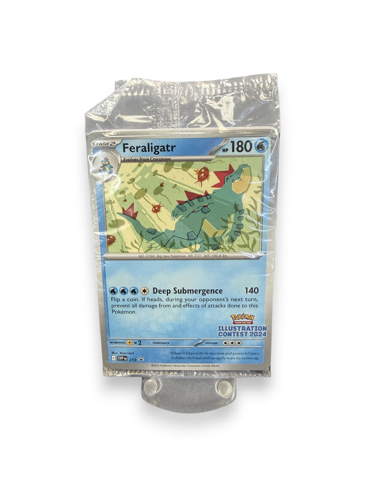 Feraligatr Promo Pack Sealed - Illustration Contest 2024