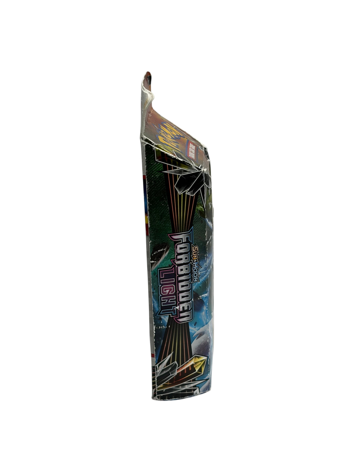 Lowkey Stock Pokémon TCG Sun and Moon Forbidden Light Twilight Rogue theme deck box side view
