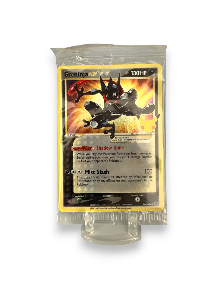 Pokemon TCG Greninja Star - SWSH144 Promo SEALED