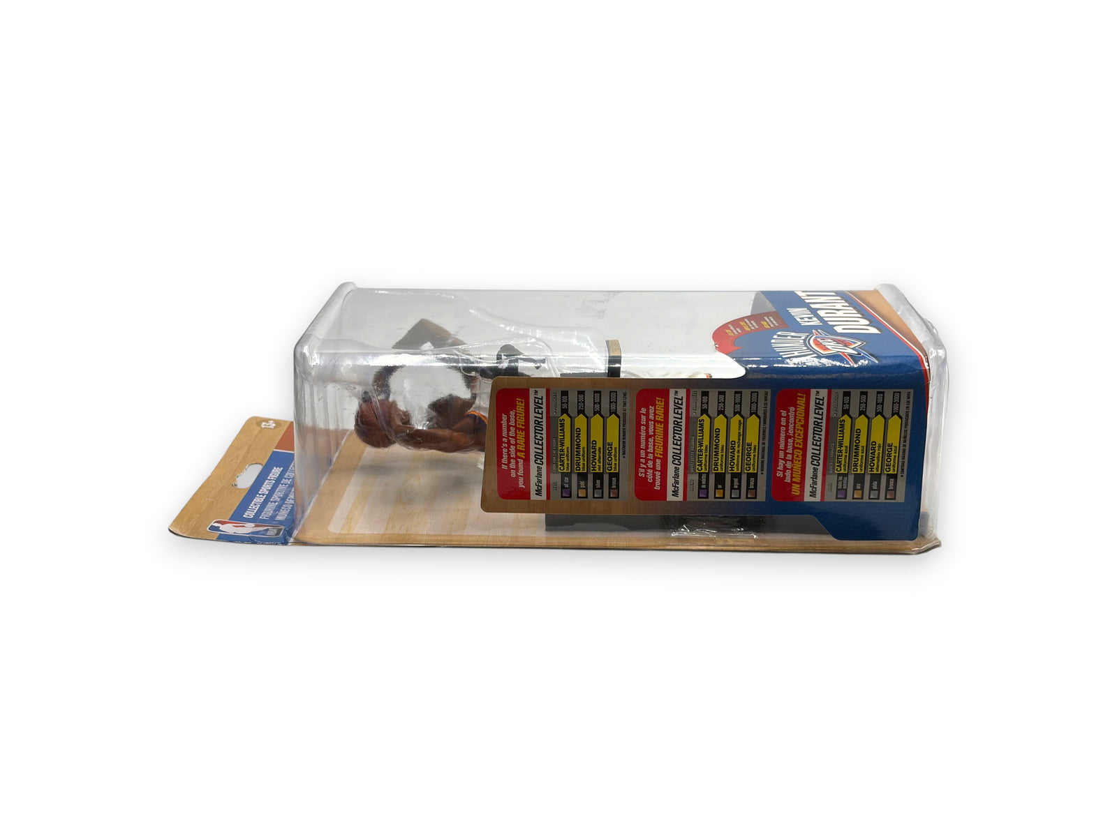 Lowkey Stock McFarlane Toys Kevin Durant Oklahoma City Thunder figure in original packaging with trophy