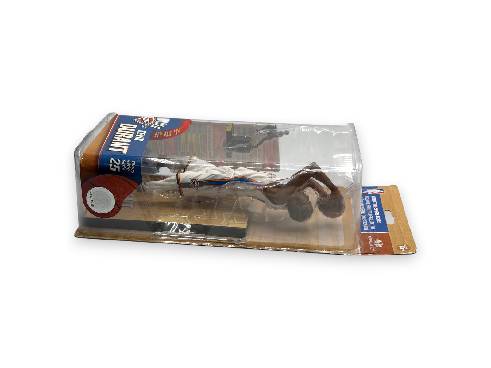 Lowkey Stock McFarlane Toys Kevin Durant Oklahoma City Thunder Series 25 collectible figure in original packaging