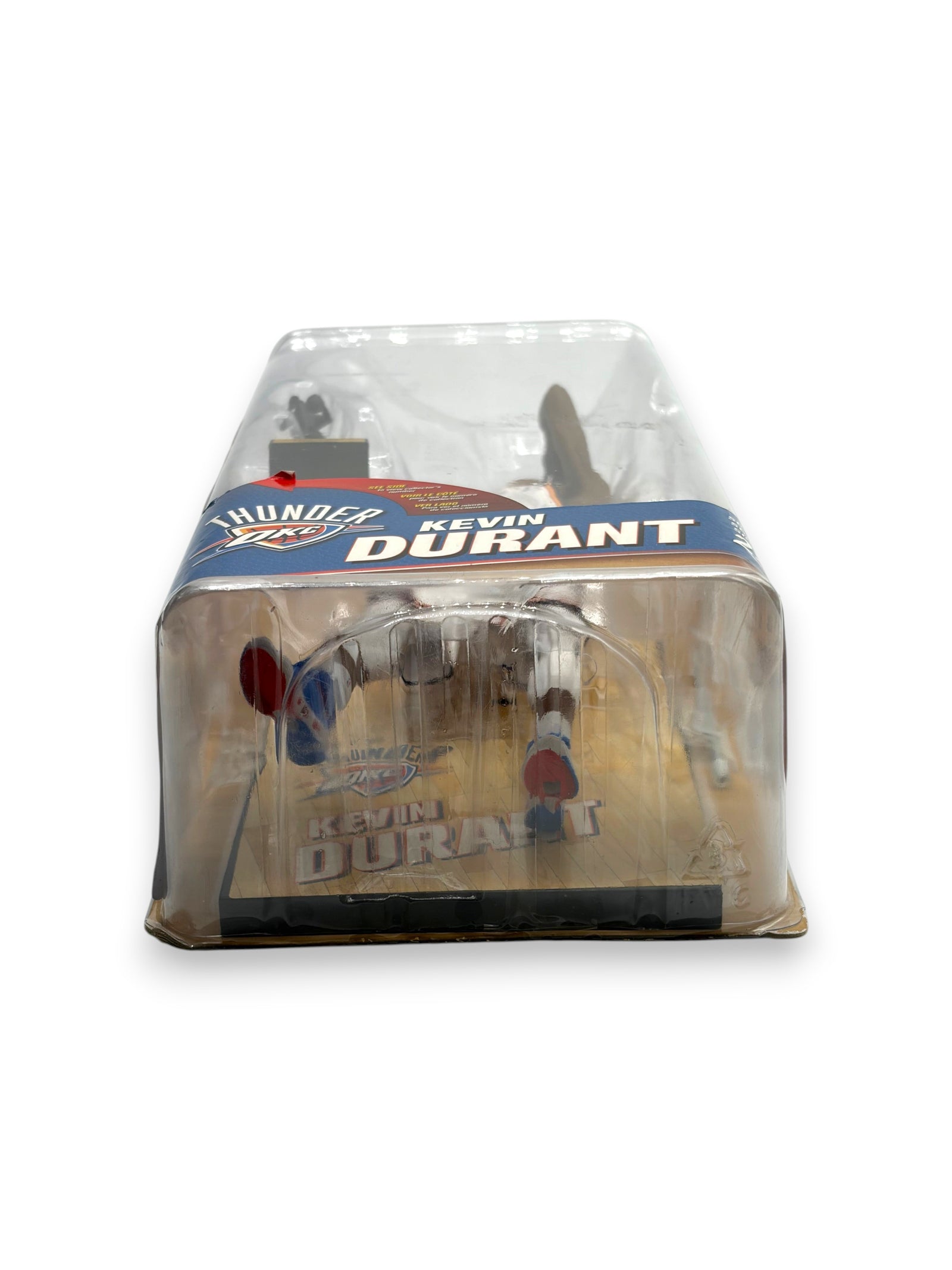 Lowkey Stock McFarlane Toys Kevin Durant Oklahoma City Thunder figure in original packaging with trophy