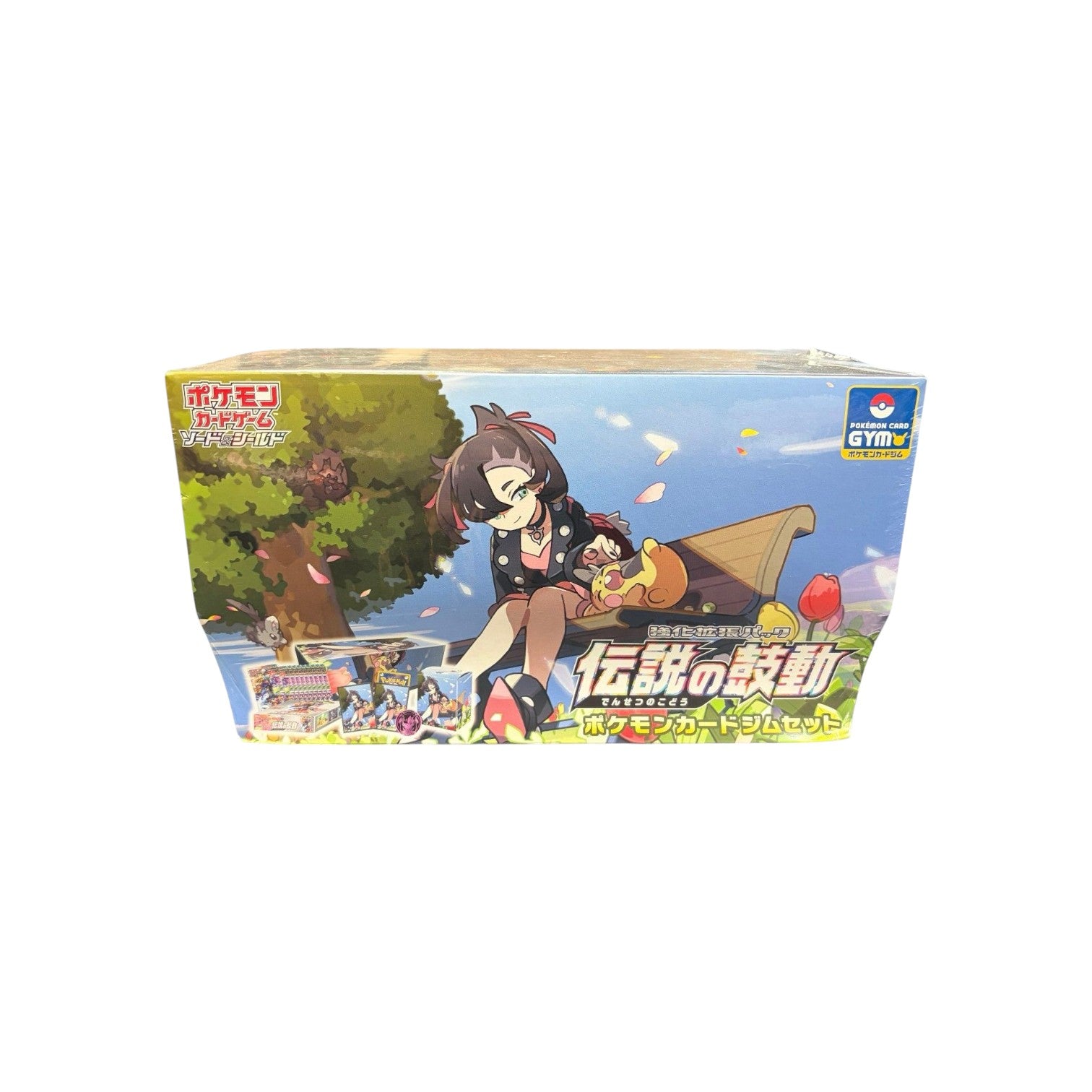 Lowkey Stock factory sealed Pokémon Sword & Shield Legendary Heartbeat Gym Set featuring Marnie illustration