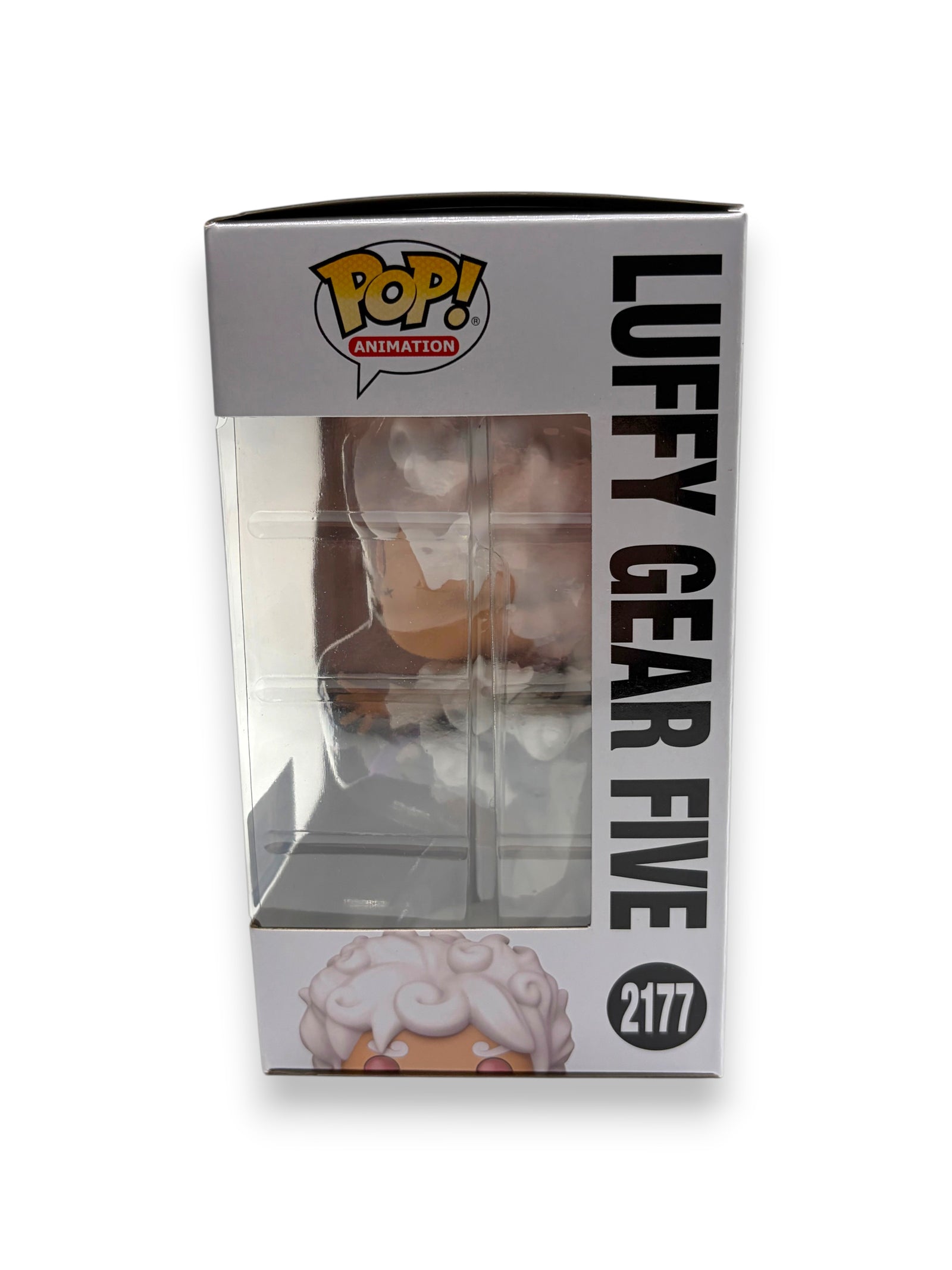 Lowkey Stock Funko POP! Animation One Piece Luffy Gear Five #2177 glow in the dark vinyl figure in display box