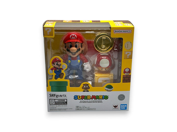 Bandai S.H.Figuarts SHF Action Figure Mario (Super Mario)