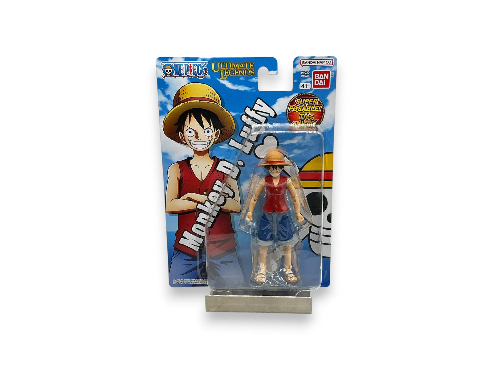 Lowkey Stock Bandai One Piece Ultimate Legends Monkey D Luffy action figure in original blister packaging