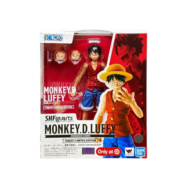 S.H.Figuarts MONKEY.D.LUFFY -ROMANCE DAWN- TARGET LIMITED EDITION
