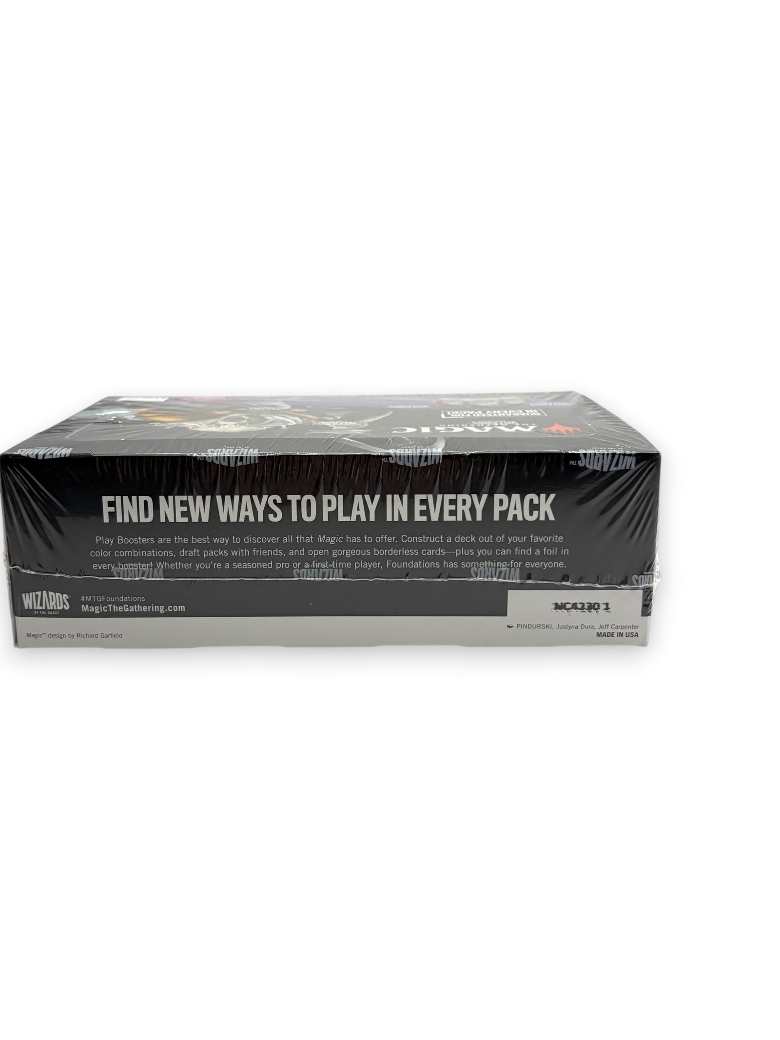 Lowkey Stock Magic: the Gathering Foundations Play Booster Box in factory sealed plastic packaging
