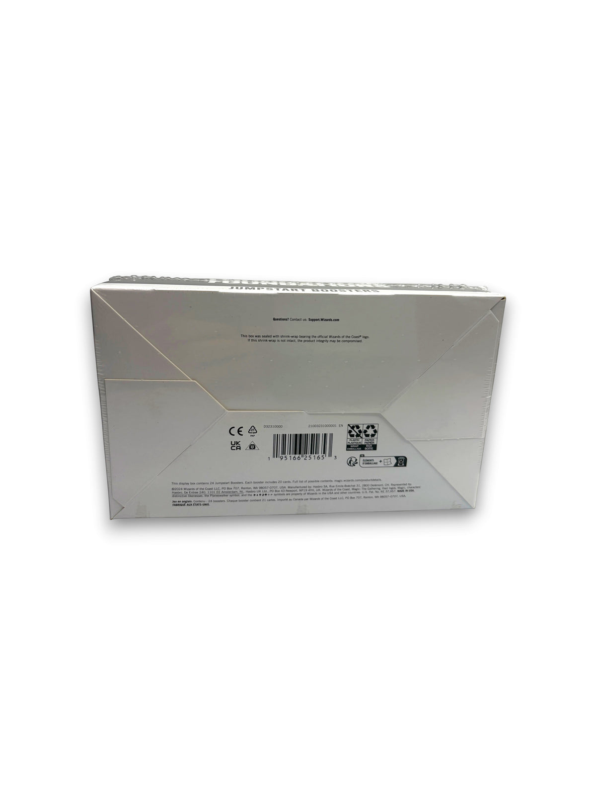 Lowkey Stock Magic The Gathering Foundations Jumpstart booster box in factory sealed white packaging