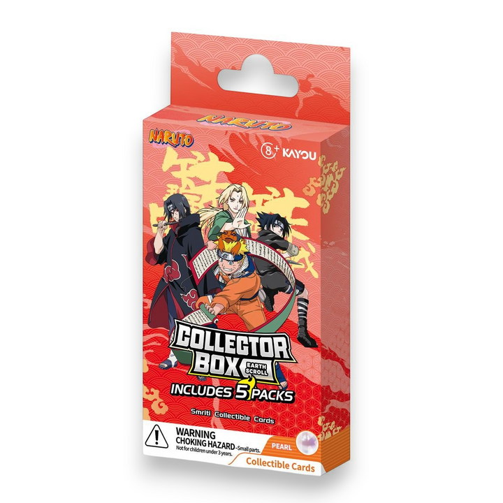 Naruto Collector Box - Earth Scroll - 5 Packs