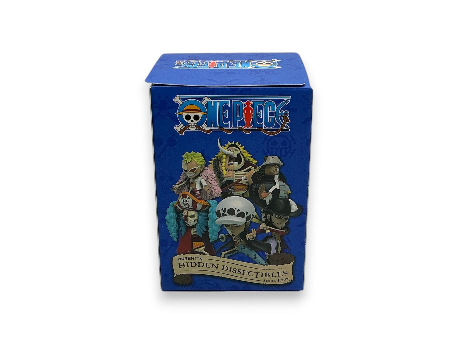 Lowkey Stock One Piece Warlords Edition Freeny's Hidden Dissectibles blind box featuring character illustrations